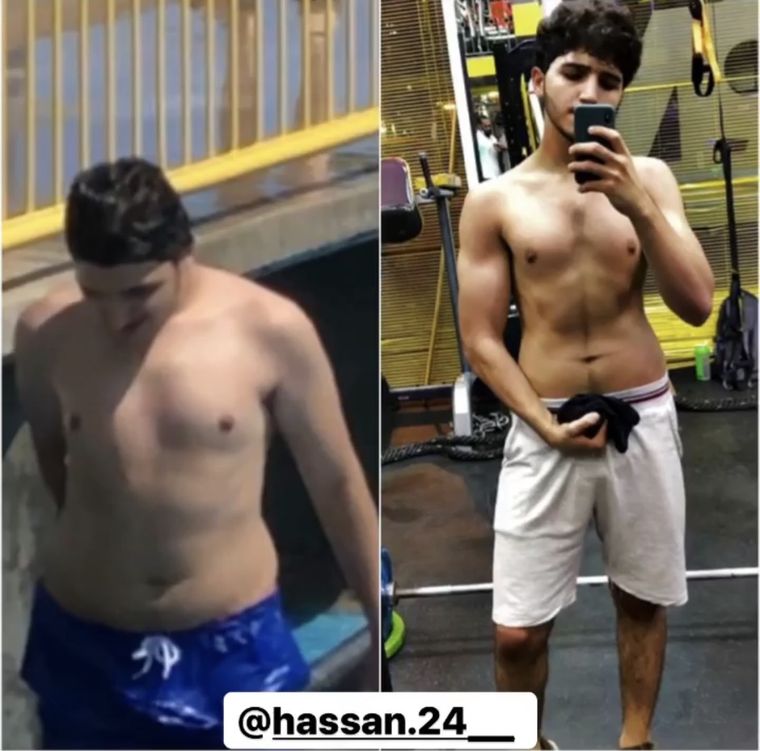 Hassan&rsquo;s one-year body transformation with FutureXYou &mdash; before and after