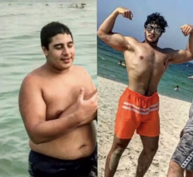 Omar&rsquo;s one-year body transformation with FutureXYou &mdash; before and after